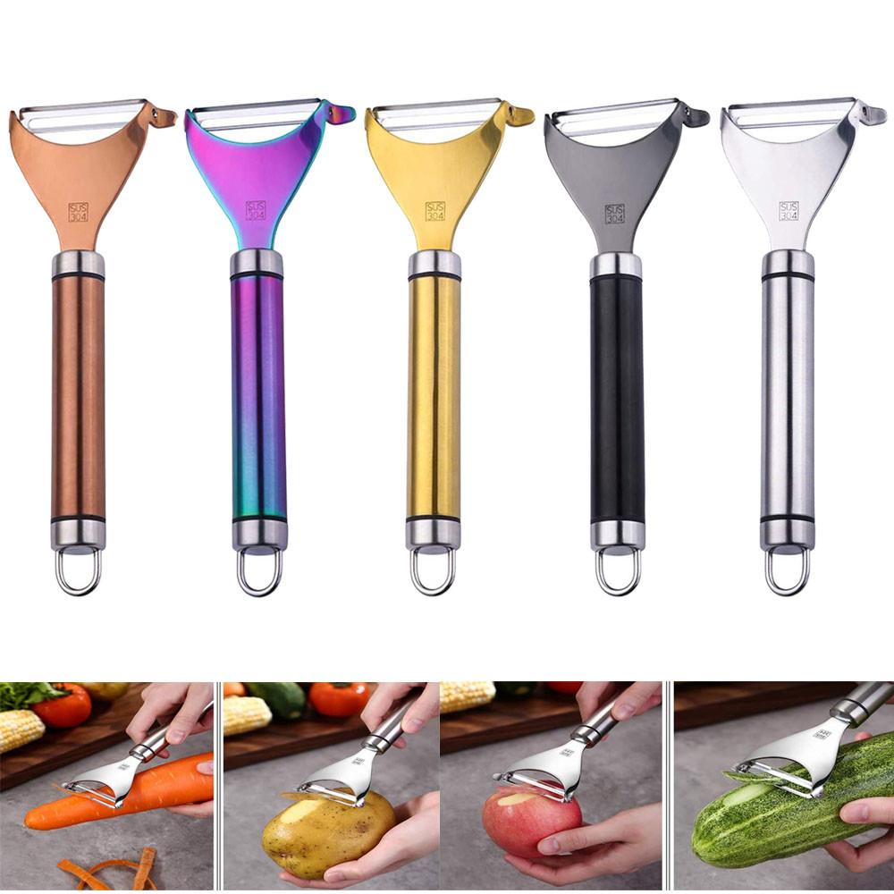 

(ТИРТ) Нержавеющая сталь Овощной Пилер для картофеля и других овощей