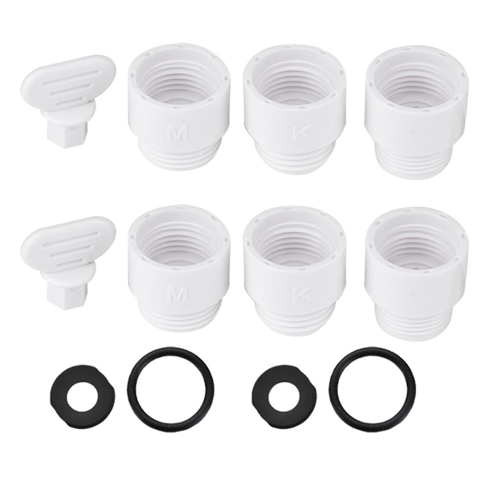 ABS Japanischer Duschadapter KMG-Anschluss Schlauchkonverter Badezimmerzubehör Gewinde G1 2in