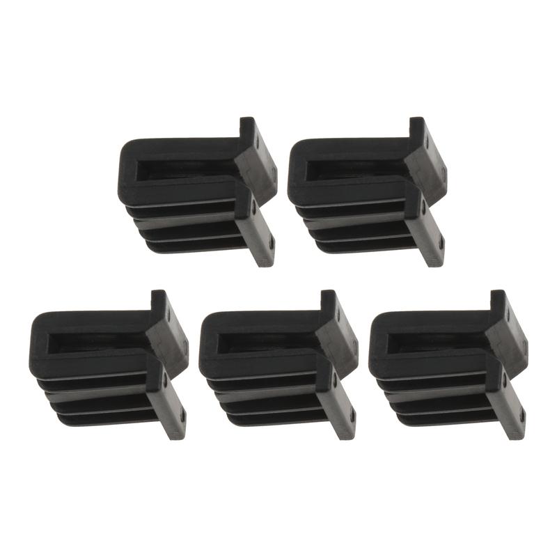 5Pcs Car Clips Wiper Decorative Plate Deflector Racks Subcatching Clips Clamps for Nissan Tiida Teana Livina D50 R50 Black