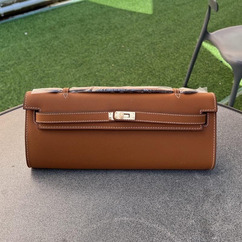 Nová kožená vzorovaná taška přes rameno s výřezem, večerní taška z hovězí kůže, dlouhá kabelka, taška z hovězí kůže