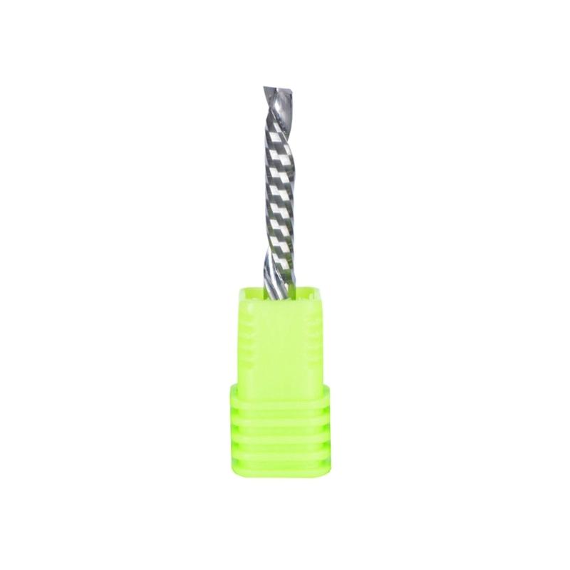 Solid Spiral Steel Mill Cutters for CNC Router,Compression Wood End Mill High-Speed Cutters Continuous Cutting Tool
