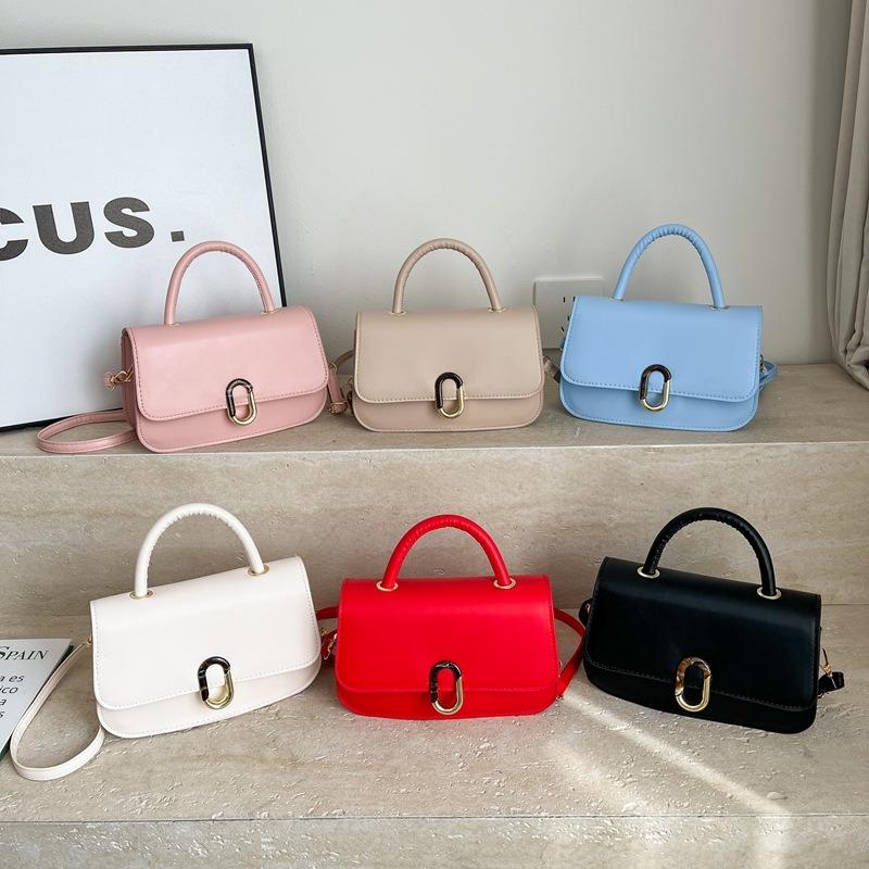 Simple Hand Bag Small Square Bag Spring and Summer New Fashion Sense Shoulder Bag Trend Elegant Temperament Messenger Bag