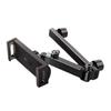 Telescopic Car Rear Pillow Phone Tablet Holder 2-Section Folding Headrest Bracket