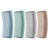 Wide Tooth Comb, Portable Height Fixed Hair Styling Tool, For Travel, Durable & Easy Grip Design