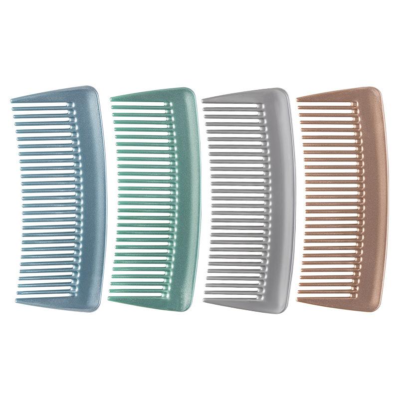 Wide Tooth Comb, Portable Height Fixed Hair Styling Tool, For Travel, Durable & Easy Grip Design