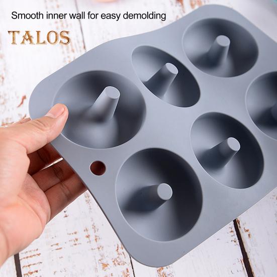 Silikonová forma Nepřilnavá pomůcka pro domácí pečení Silikonová forma se 6 otvory Silikonová forma pro pekařské potřeby