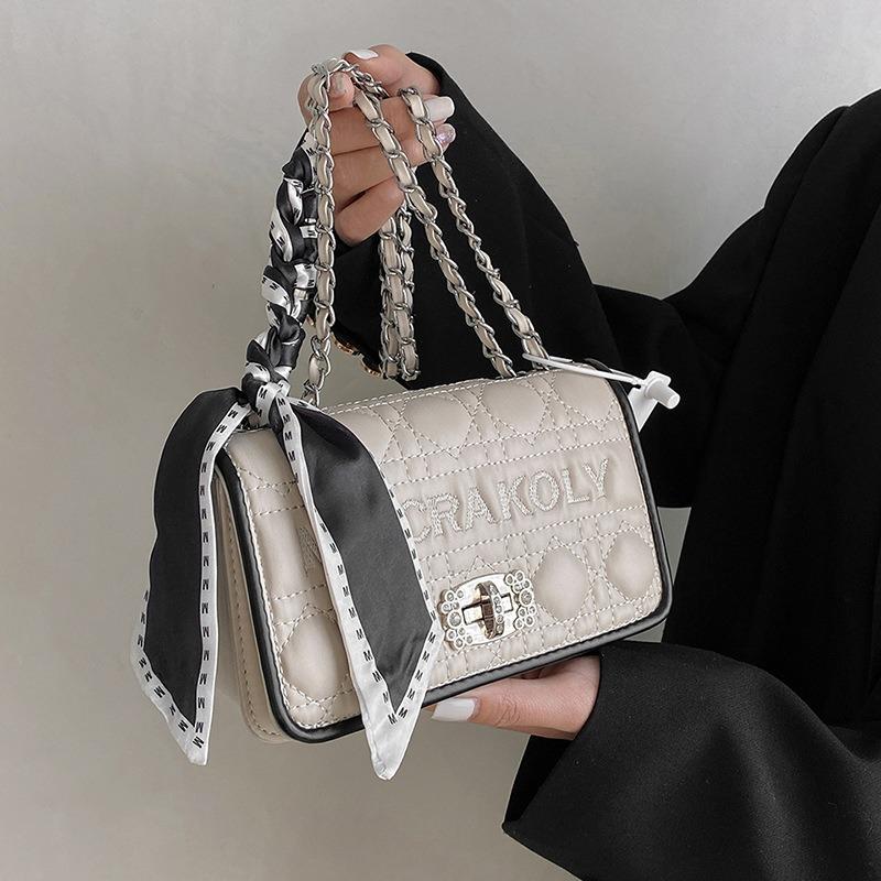 Classic High-end Printed Bag Women's New Fashion Chain Niche Popular Trendy Versatile Messenger Bag Shoulder Bag