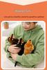 Adorable Realistic Salami Dog Plush Toy - Small Comfort Doll, Perfect Birthday Gift for Kids