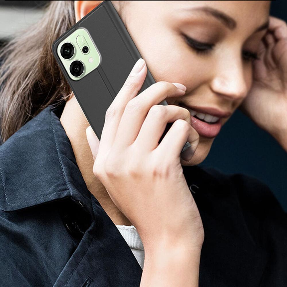 For Oppo Reno14 5G (Global) Case PU Leather Phone Cover with Card Holder Stand