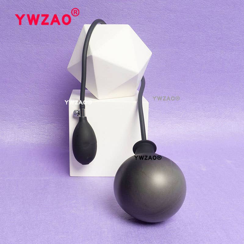YWZAO Inflatable Anal Plug Silicone Integrated G35-1