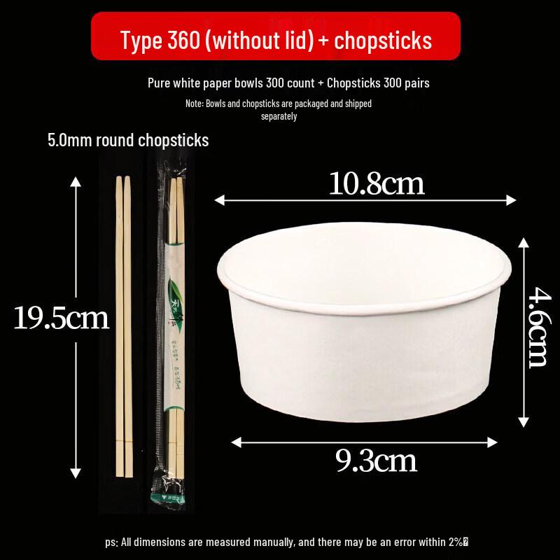 Eco-Friendly Disposable Rice Husk Food Bowls