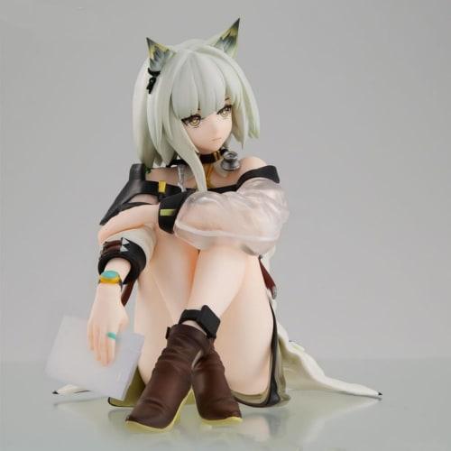 [YAORUI] Kelsey Figure, Arknights Popular Character, Cute Sitting Pose, 12cm Ornament, Perfect As a Prize, Room Decor, Car Decor, Office Decor, Tablet