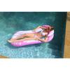 Flower Pattern Inflatable Lounger Portable Floating Bed Foldable Water Chair Wholesale