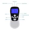 MINI double output meridian massage instrument LED display blue screen charge massager 8 kinds of patterns