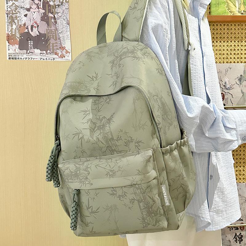 Schulranzen einfache japanische große Schultasche High-School-Schüler College-Student Rucksack Mittelschule Koreanische Version Rucksack