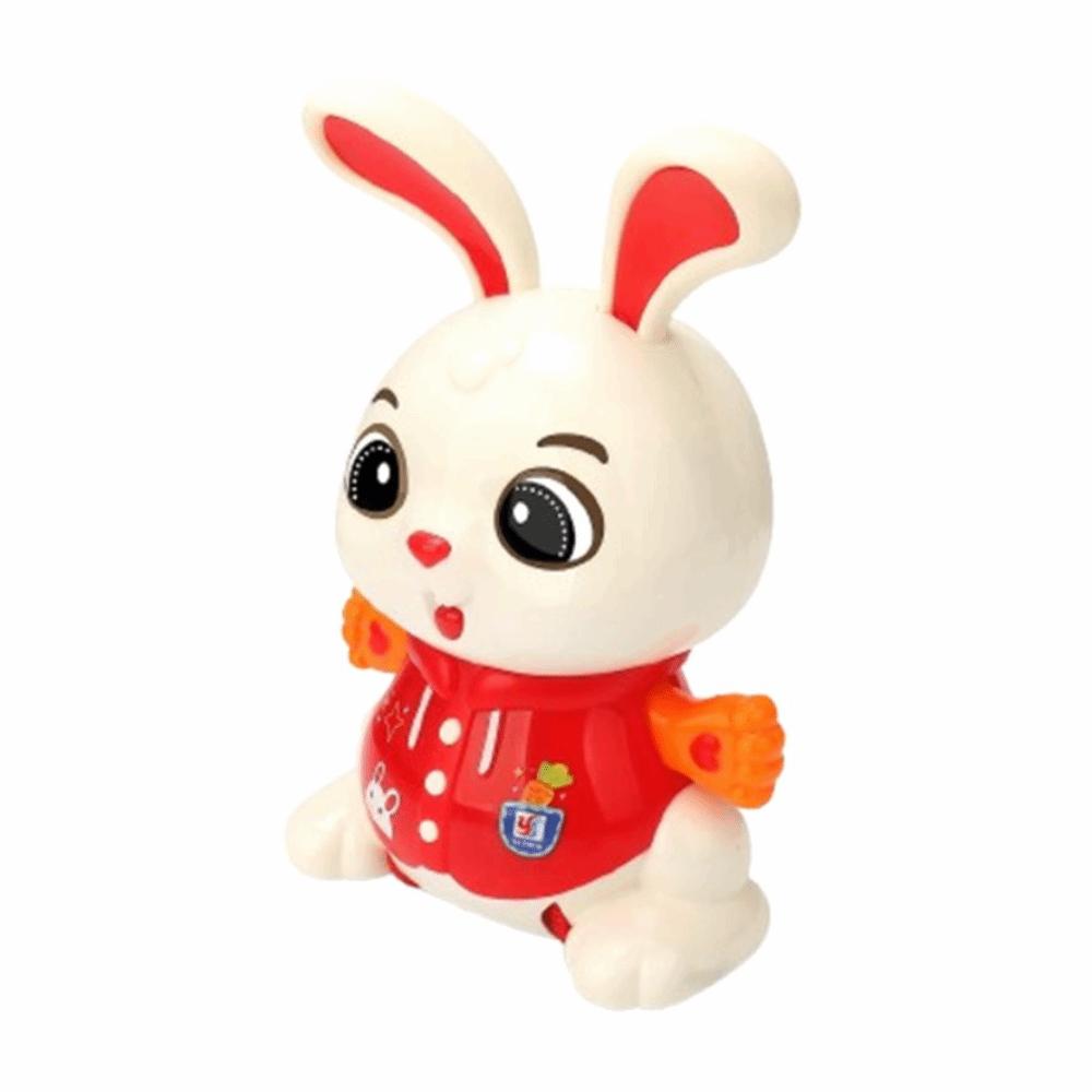 Light Effects Bunny Electric Toy Colorful Sound Kids Electric Bunny Toy  Birthday Gift