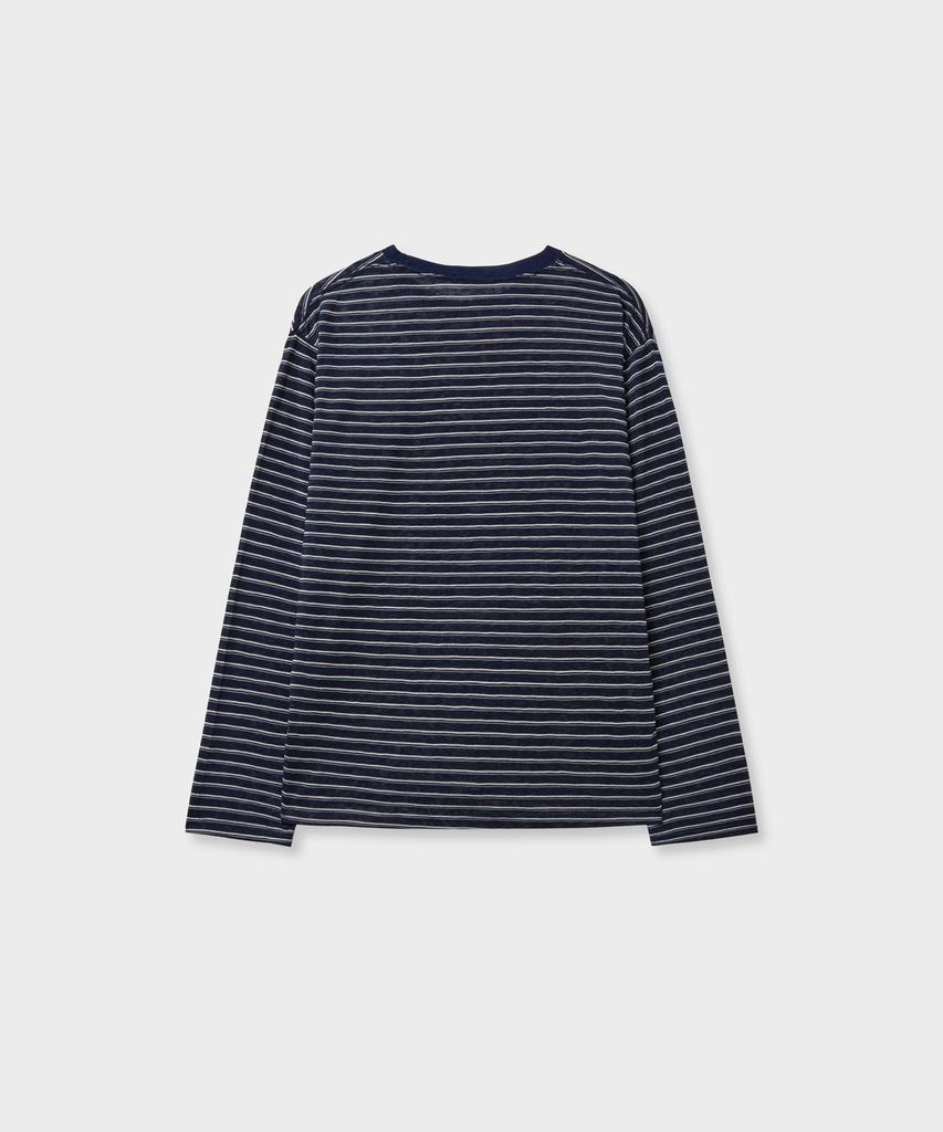 Baniswimeonteu Summer Stripe Tee_Navy
