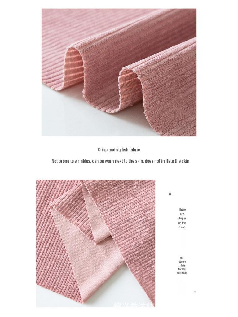 Corduroy 8-Wale Non-Stretch Fabric for Shirts, Jackets, Sofa Covers, Cotton Pants, and Toys.