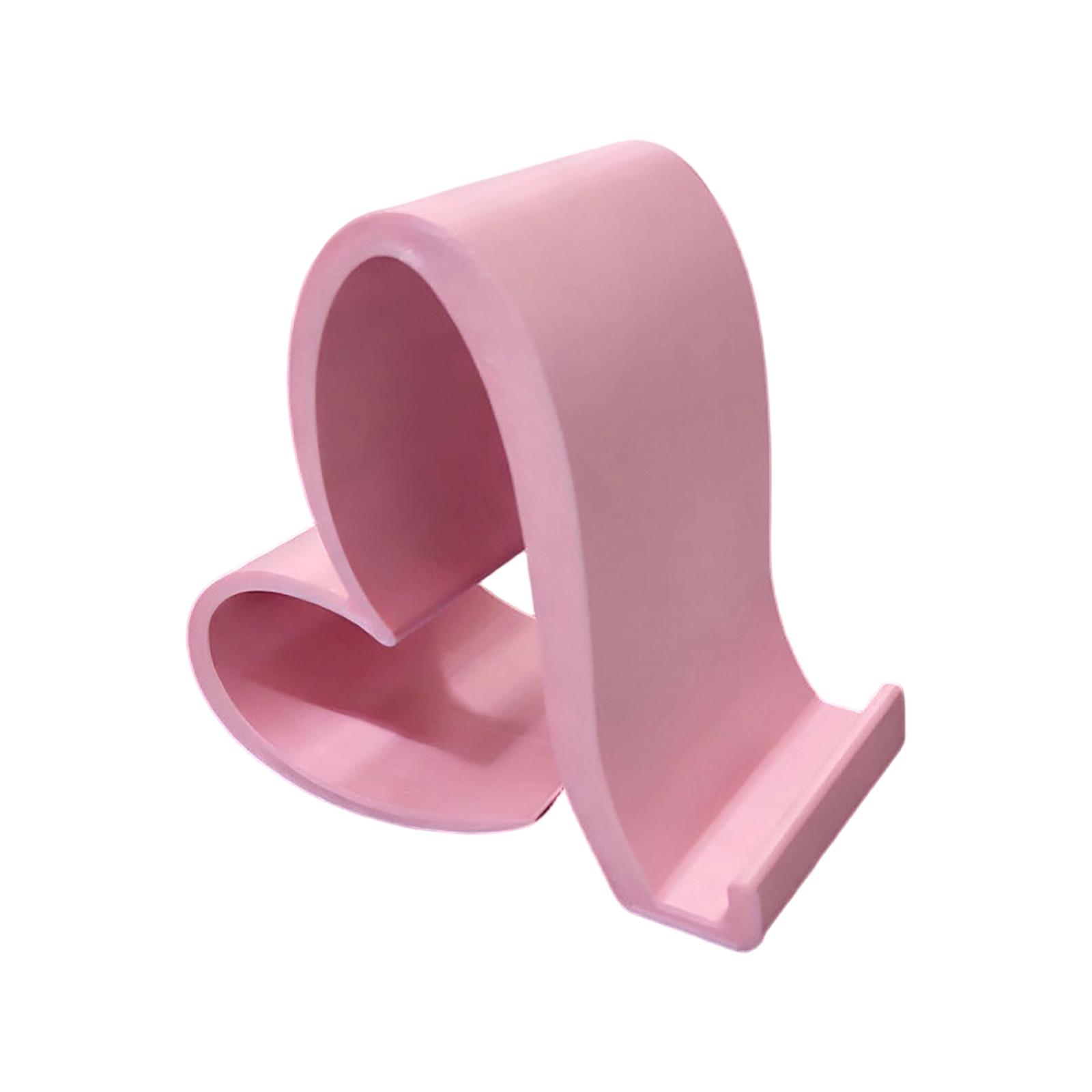 3D Printed Creative Heart-Shaped Phone Stand For Home And  Desktop Decoration One Size розовый