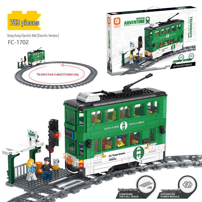 

Popular Children s Educational Subway Train Model Building Blocks Toy Set