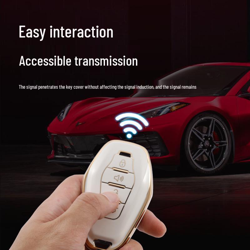 Chery Jetour X70 Schlüsselhülle: Goldrand für X70 Plus, Coupe X90