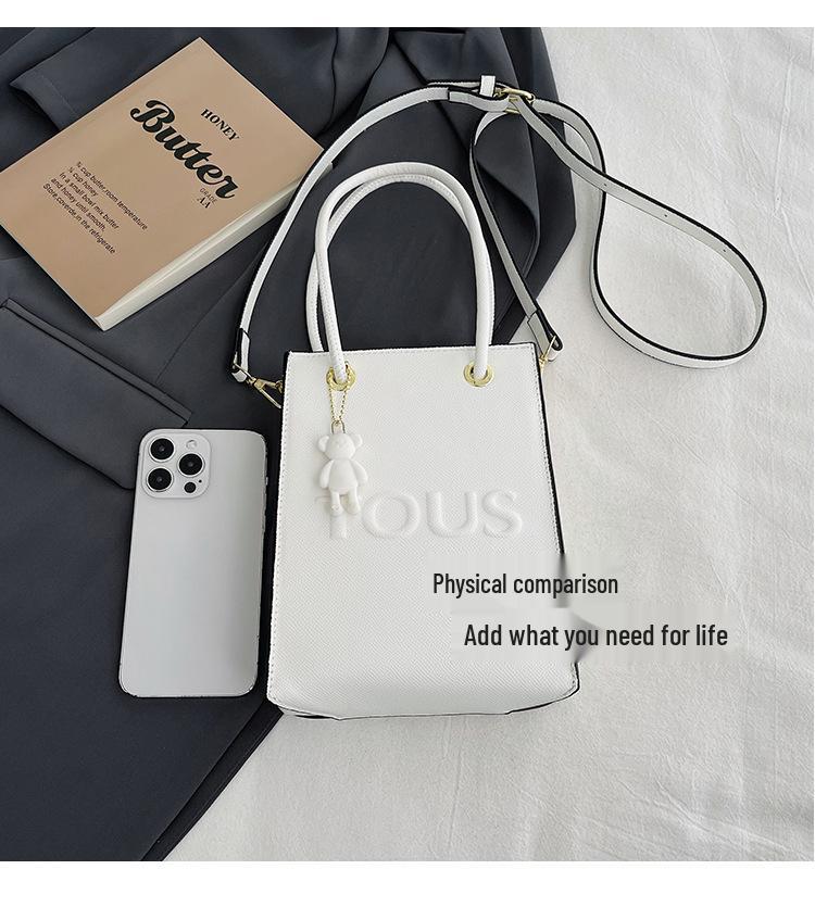 2025 Herbst/Winter Damenmode Umhänge- und Schultertasche - Schlichtes, vielseitiges, kleines handgehaltenes quadratisches Design