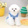 Cute Dog Denim Dress for Small Medium Dog Clothes Wedding Skrit Princess Dress Spring Summer Soft Sweet Skirt Pet Clothing
