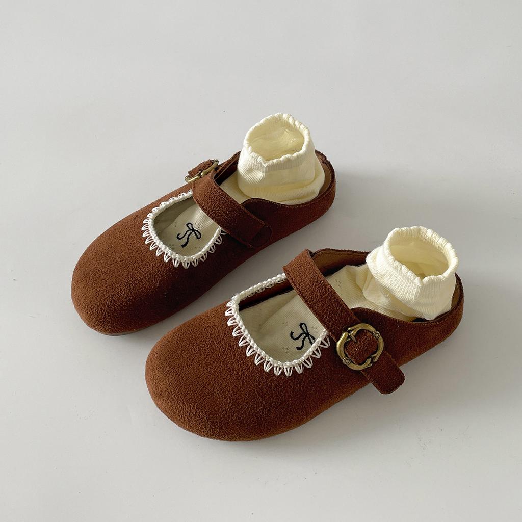 Internet celebrity explosion red retro thick bottom bag head drag women summer wear 2025 new French versatile Birkencool slippers