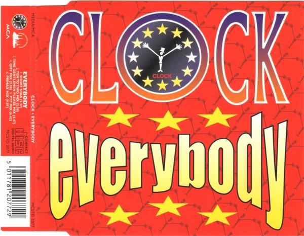 

CD CLOCK Everybody MCSTD2077 MCA 1995 UK Dance Electronica Used