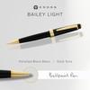 Cross Bailey Light Black Gold Plated Ballpoint Pen NAT0742-9