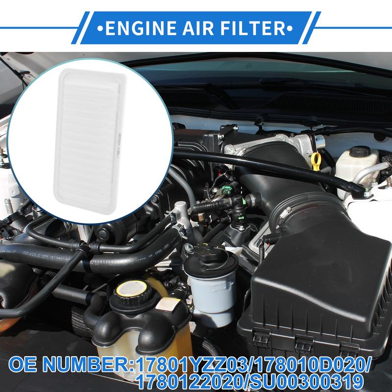 X Autohaux Car Engine Air Filter No.17801YZZ03 for Toyota Corolla 1.8L L4 2003-2008 1 Pcs