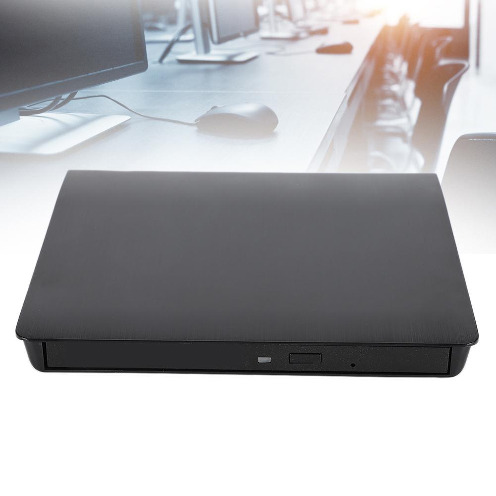 Portable USB3.0 4K Bluray External Optical Drive Recorder CD Writer for Windows 2000XPMAC OSBlack