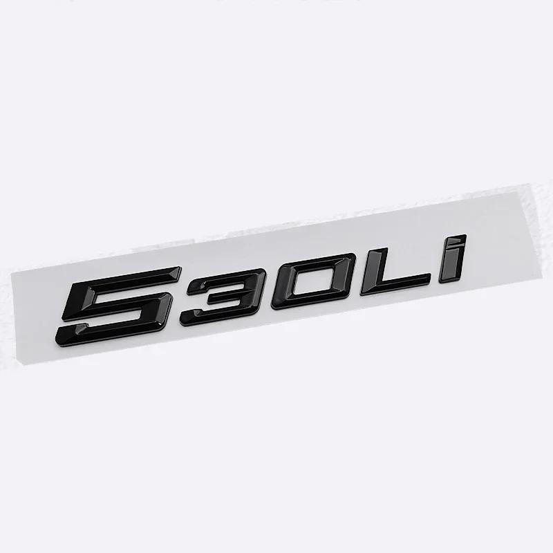 ABS Auto Sticker Letters Decal for BMW 525i 525Li 520d 530i 530Li 530e Logo Embleem Badge
