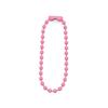 2.4mm Colorful Bead Chain for DIY Jewelry – Painted Iron Wave Chain with Buckle Pendant Connector