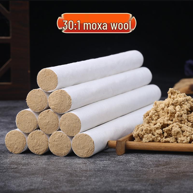 Three-Year Aged Rolled Moxa Sticks: Moxa Rolls & Mugwort Sticks for Moxibustion