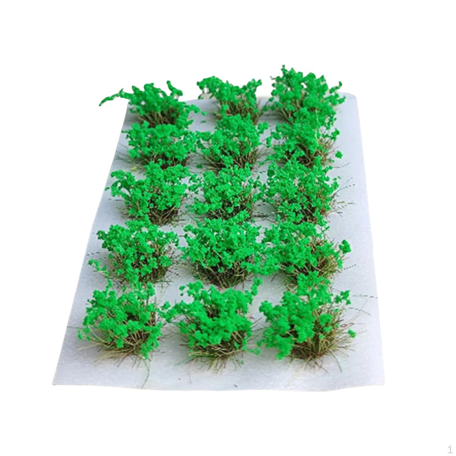 

Artificial Grass Clusters for Model Terrain Decoration Green
