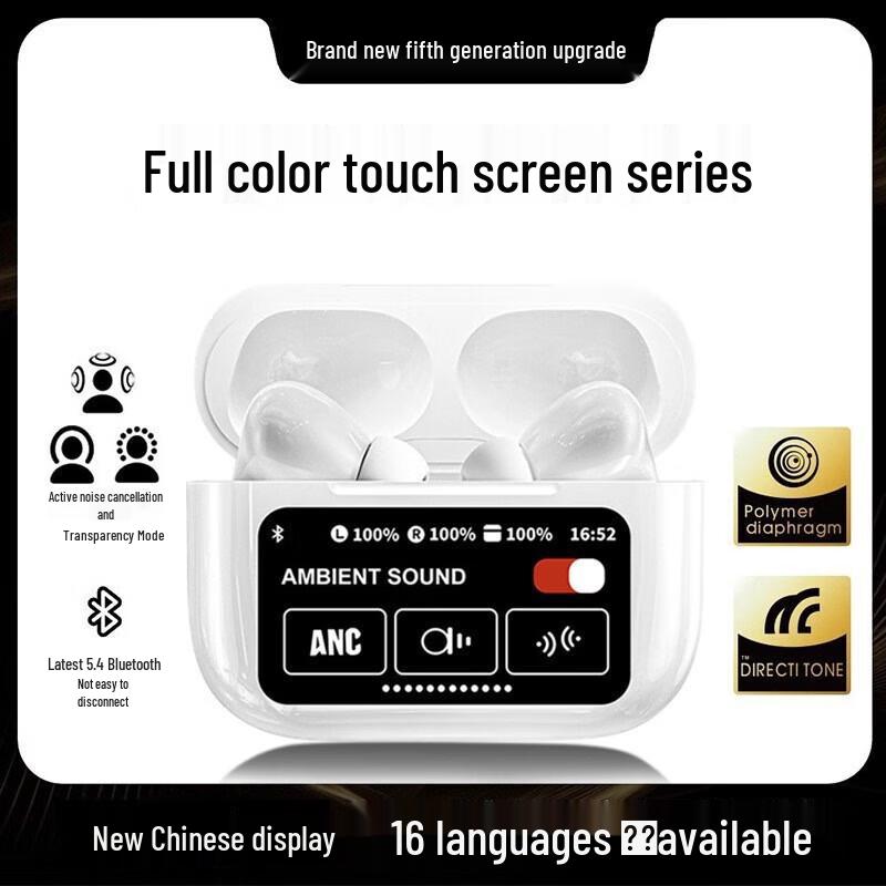 WITMINDA9 Color Screen Noise-Cancelling Bluetooth Earbuds