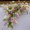 Mori Style Pink & Purple Cattleya Arrangement: Aisle Flowers for Wedding & Engagement Décor