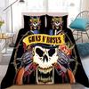 3D Print Rock Band G-Guns N R-Roses Bedding Sets Skin Friendly Duvet Covers Comfortable And Lovely Suitable For All Ages