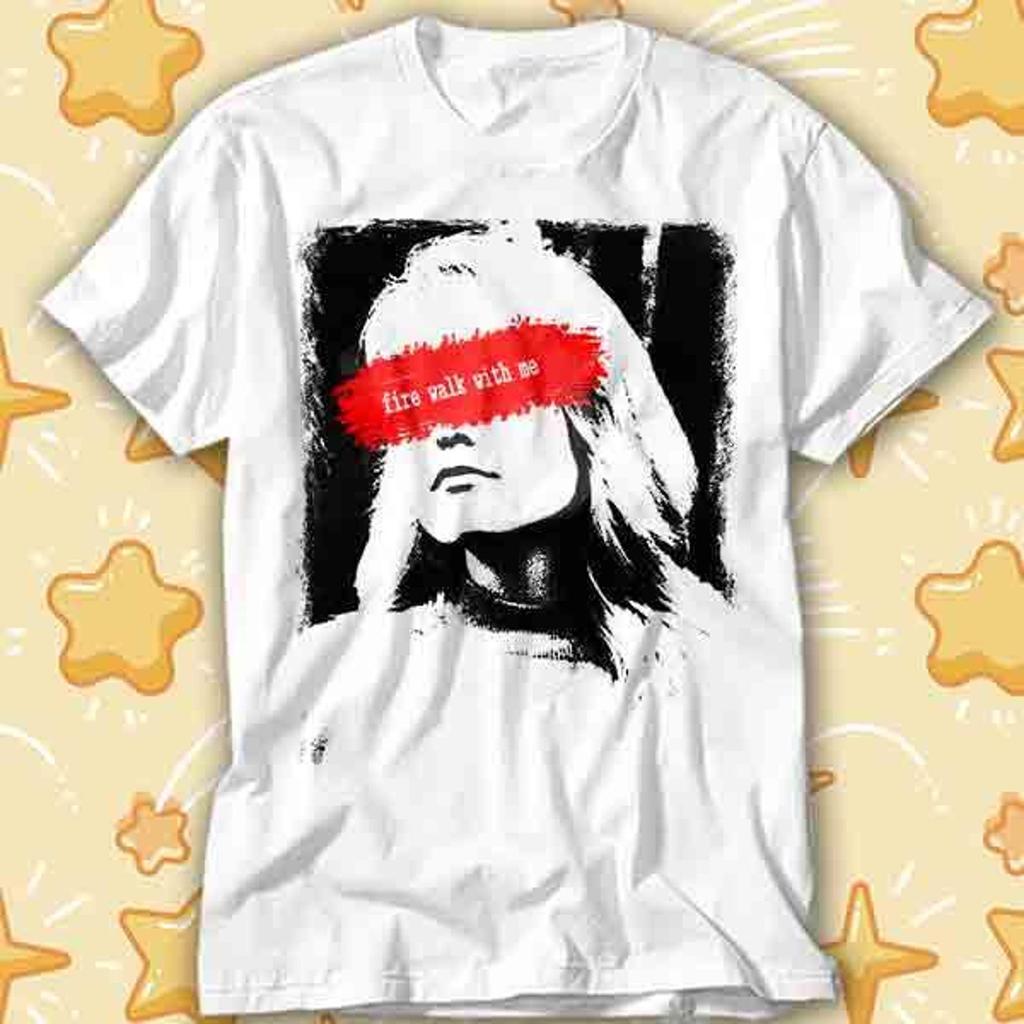 Twin Peaks Laura Palmer Fire Walk With Me David Lynch Red Limited Edition T-Shirt 611