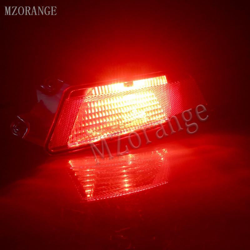 Car Rear Bumper Reflector Turning For Range Rover Evoque 2012- Fog Lamp Brake Fog Light Turn Signal Car Accessories