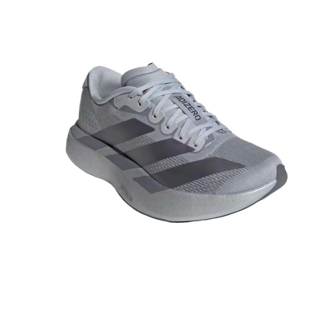 adidas Adizero Evo SL Low Top Kids' Running Shoes Silver/Iron Metal/Gray Two Unisex KK1248
