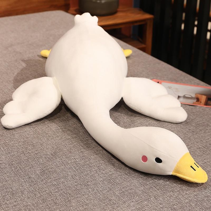 Cute And Adorable White Goose Plush Toy Perfect Birthday Gift!