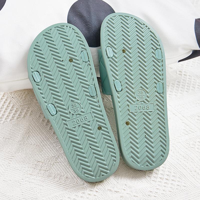 2025 new home slippers summer Japanese indoor couple cool slippers cute PVC home slippers women