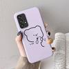 Case For Samsung A53 A52S A52 A73 A70 Cute Heart Flower Back Cover Soft Silicone Matte Protective Funda For Samsung Galaxy A53