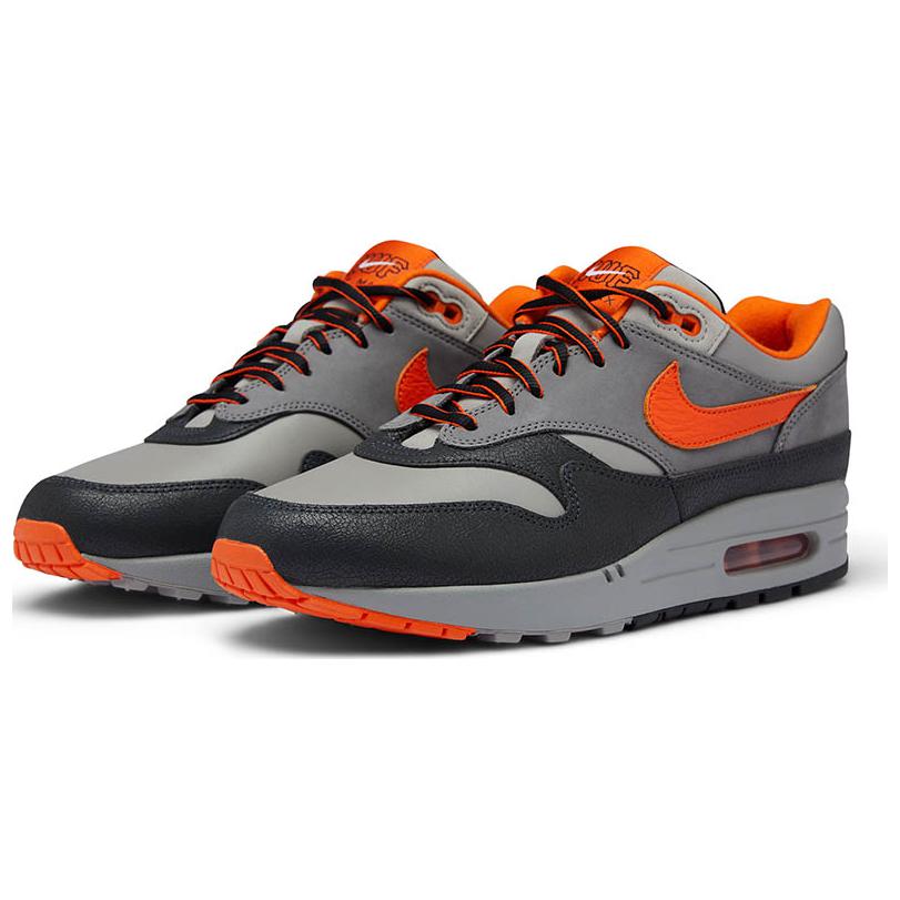 HUF x Nike Air Max 1 SP Naranja Zapatillas Unisex Gris Antracita Naranja Brillante HF3713-001