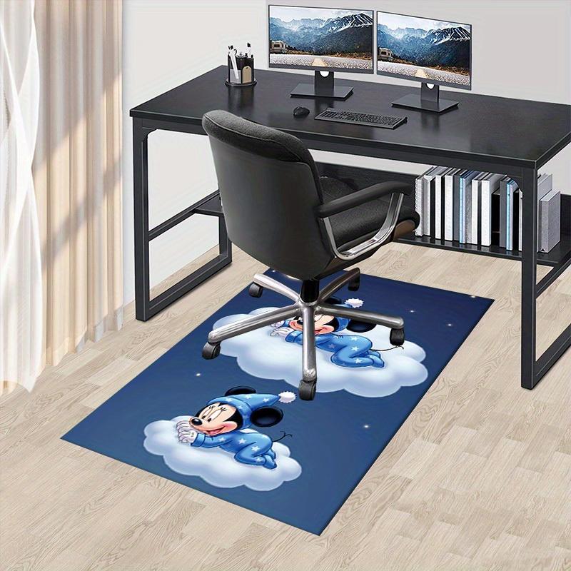 

Mickey Mouse Clouds Office Carpet, Under Chair Rug, Gift for, Home Decor, Decoration, Disney Theme Room Flooring, Soft and Comfortable Mat f 60cm by 90cm