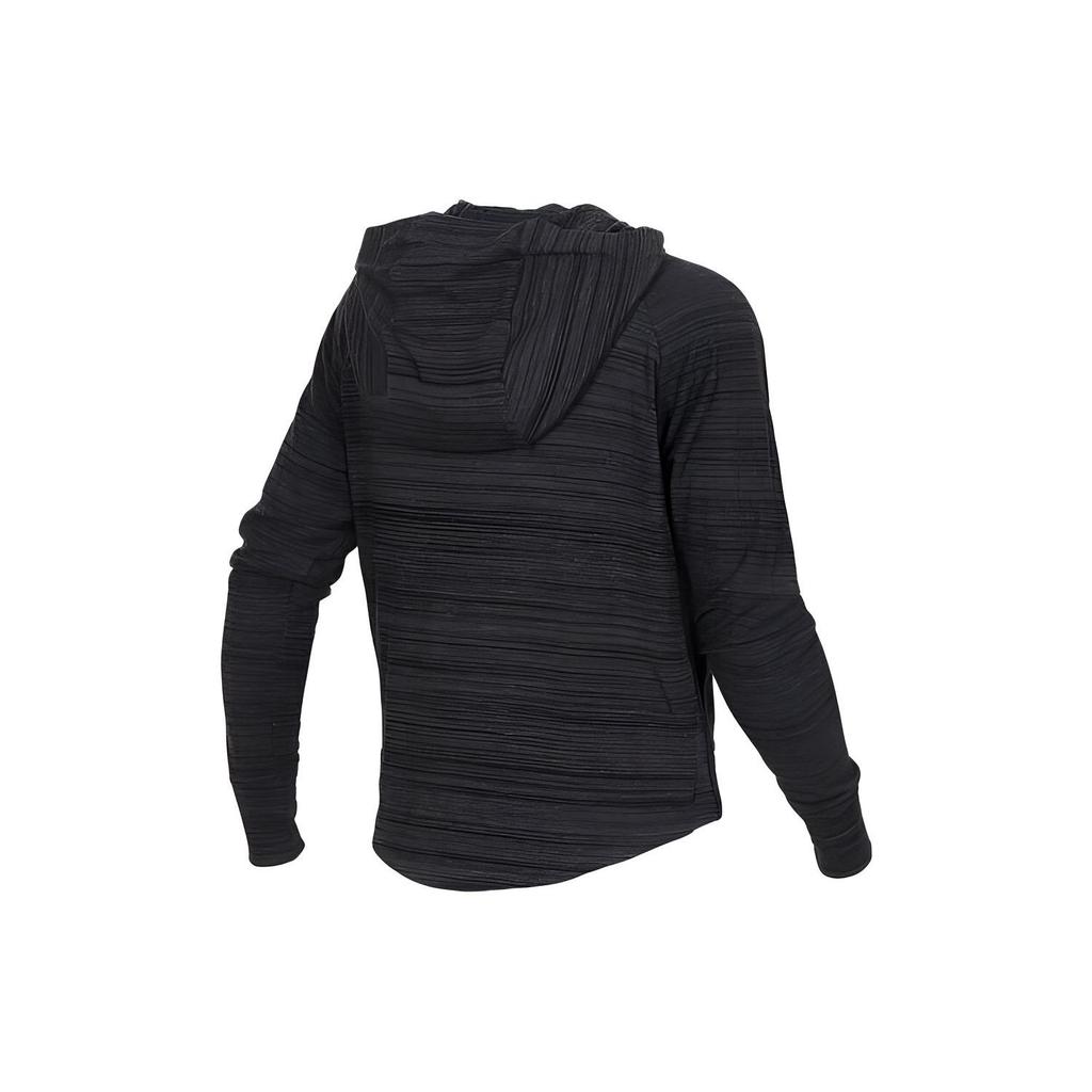 Nike Solid Color Logo Print Hooded Jacket Women jackets Black 897913-010