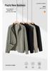 2025 Women's High-Quality Stand Collar Zipper Cardigan Hoodie - Versatile, Solid Color, Loose Fit for Autumn/Winter