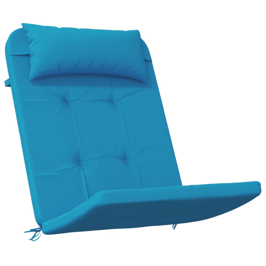 Adirondack Chair Cushions 2 pcs Light Blue Oxford Fabric